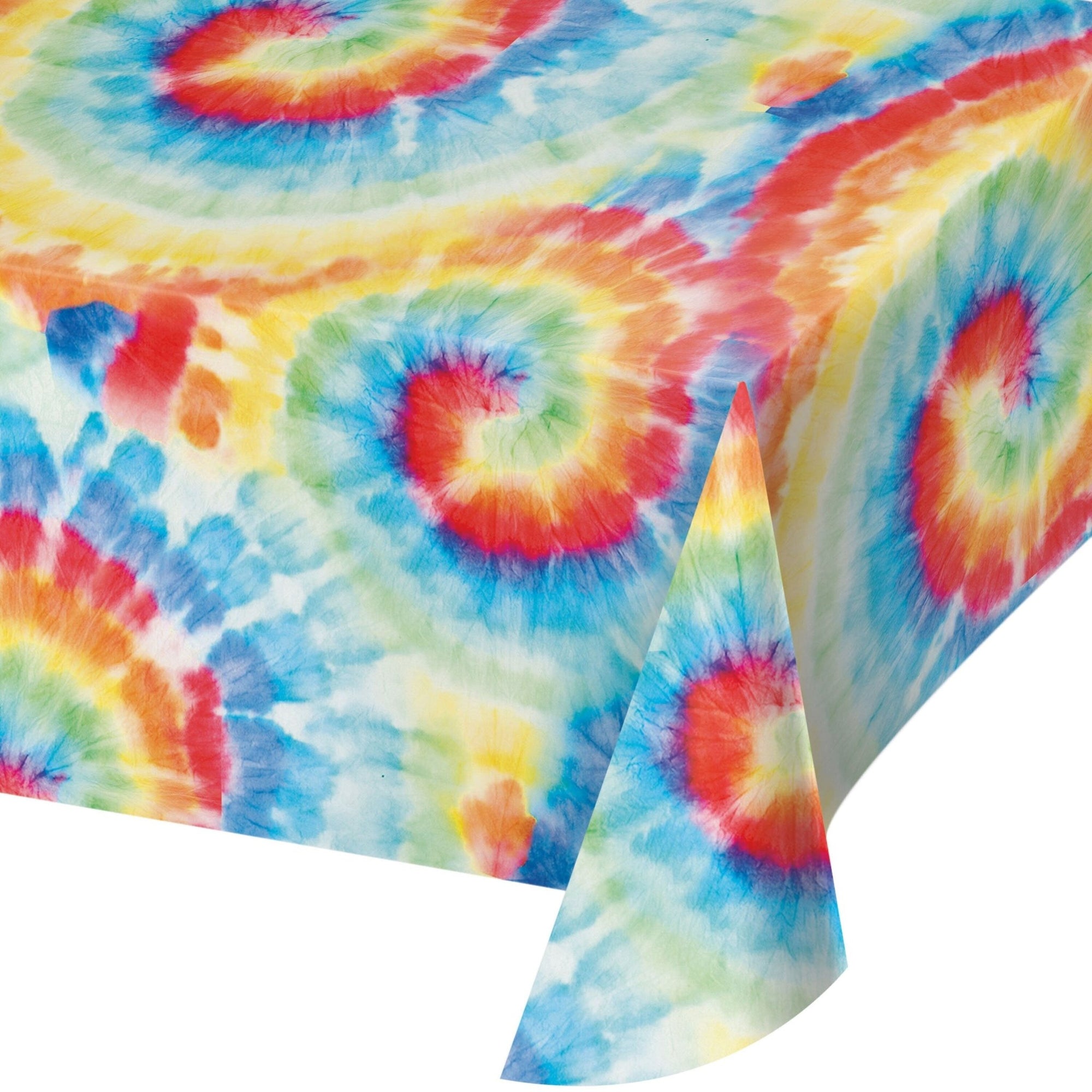 Groovy Tie Dye Tablecloth - Stesha Party