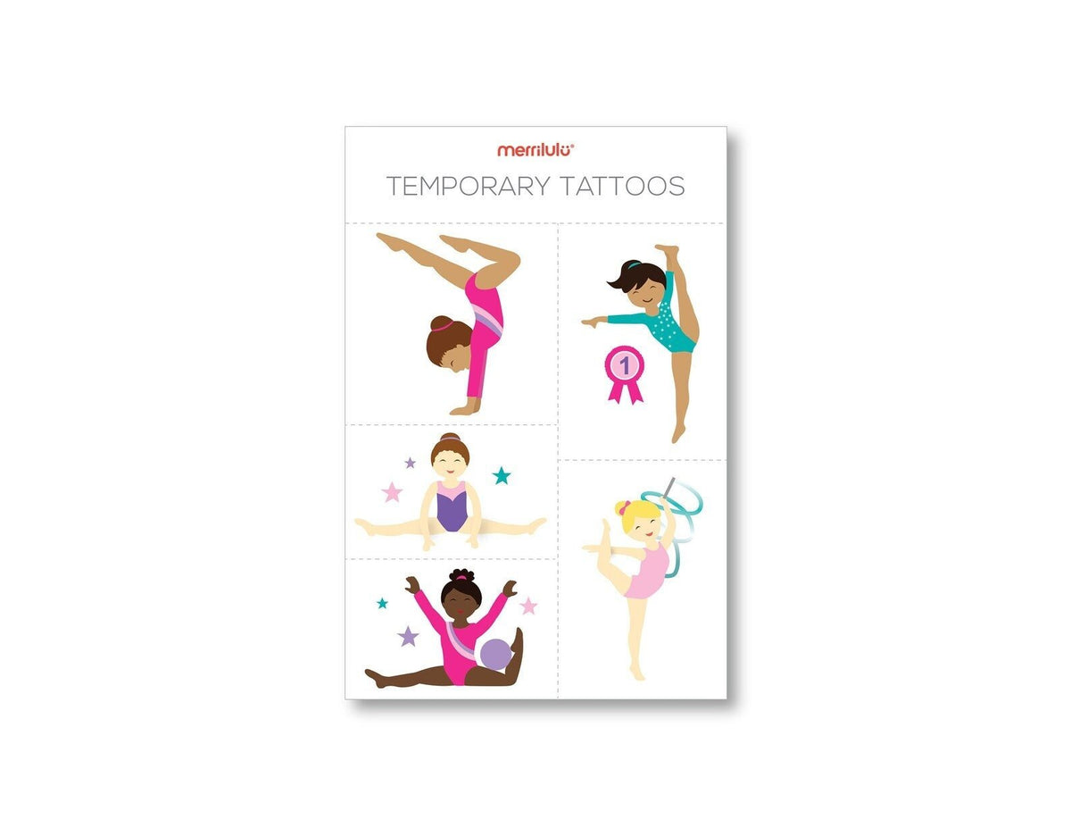 Gymnastics Temporary Tattoos - Stesha Party