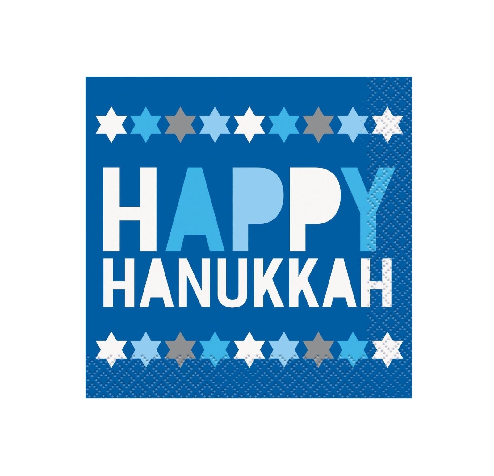 Happy Hanukkah Party Napkins - Stesha Party