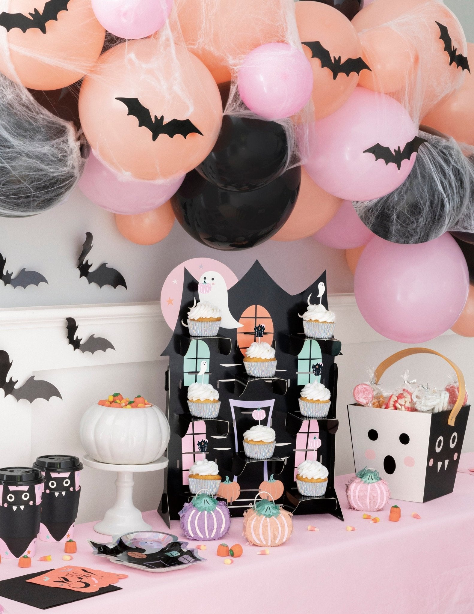 Haunted House Cupcake Stand - Stesha Party