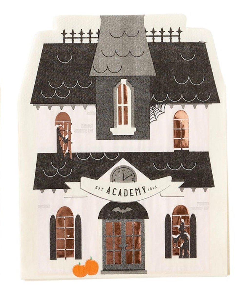 Haunted House Party Napkins - Stesha Party