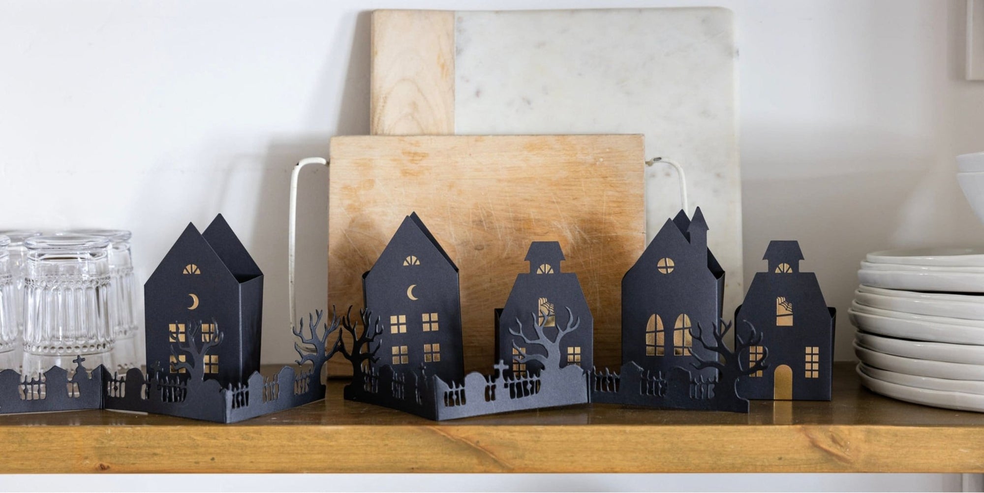 Haunted Village Party Centerpiece - Stesha Party