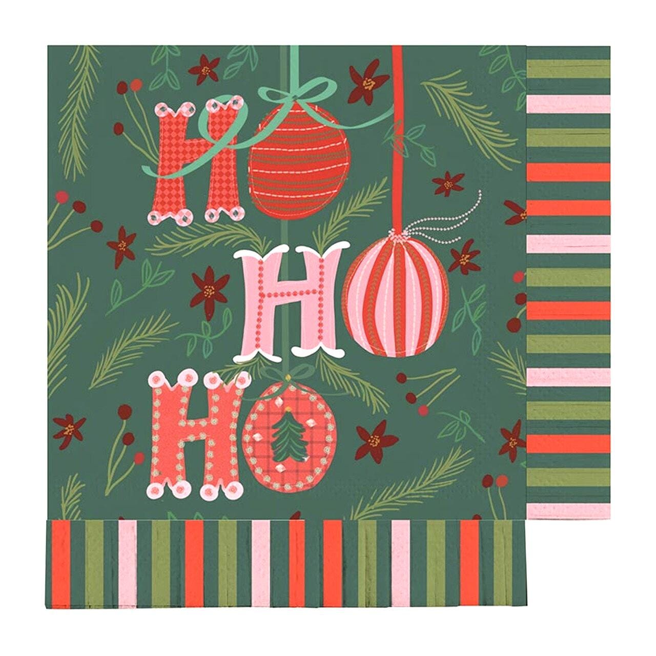 Ho Ho Ho Christmas Napkins - Stesha Party