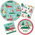 Holiday Truck Napkins - Stesha Party