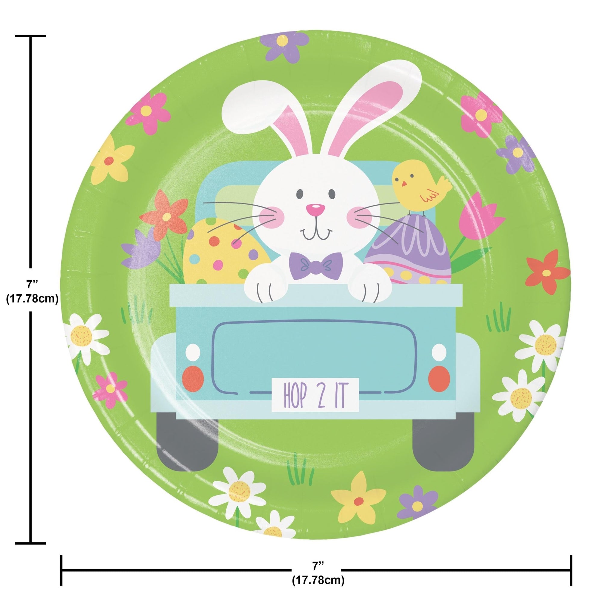 Hop 2 It Easter Bunny Plates - Stesha Party