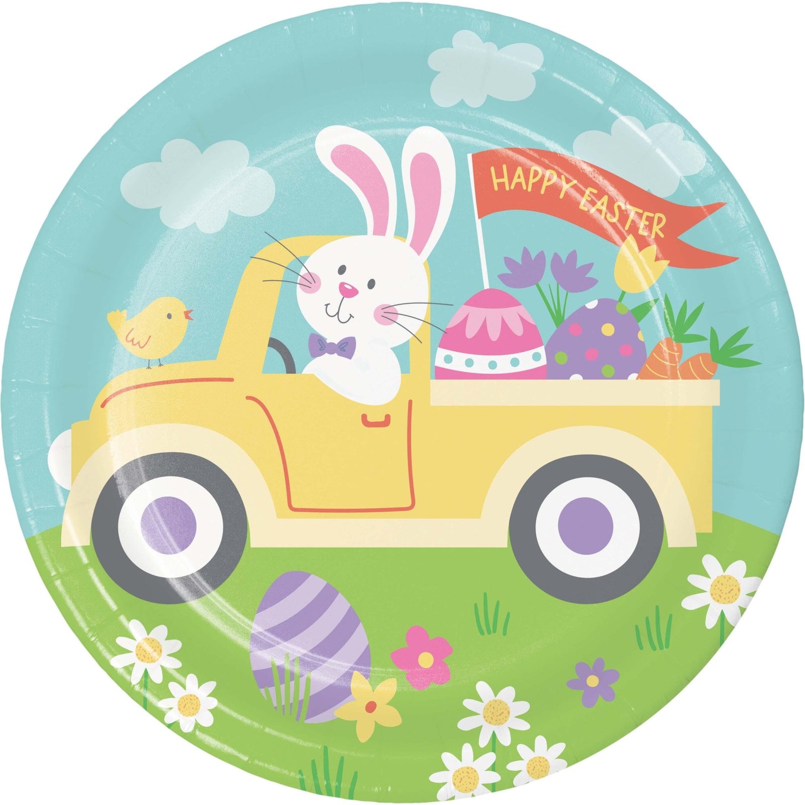 Hoppy Easter Bunny Party Plates - Stesha Party