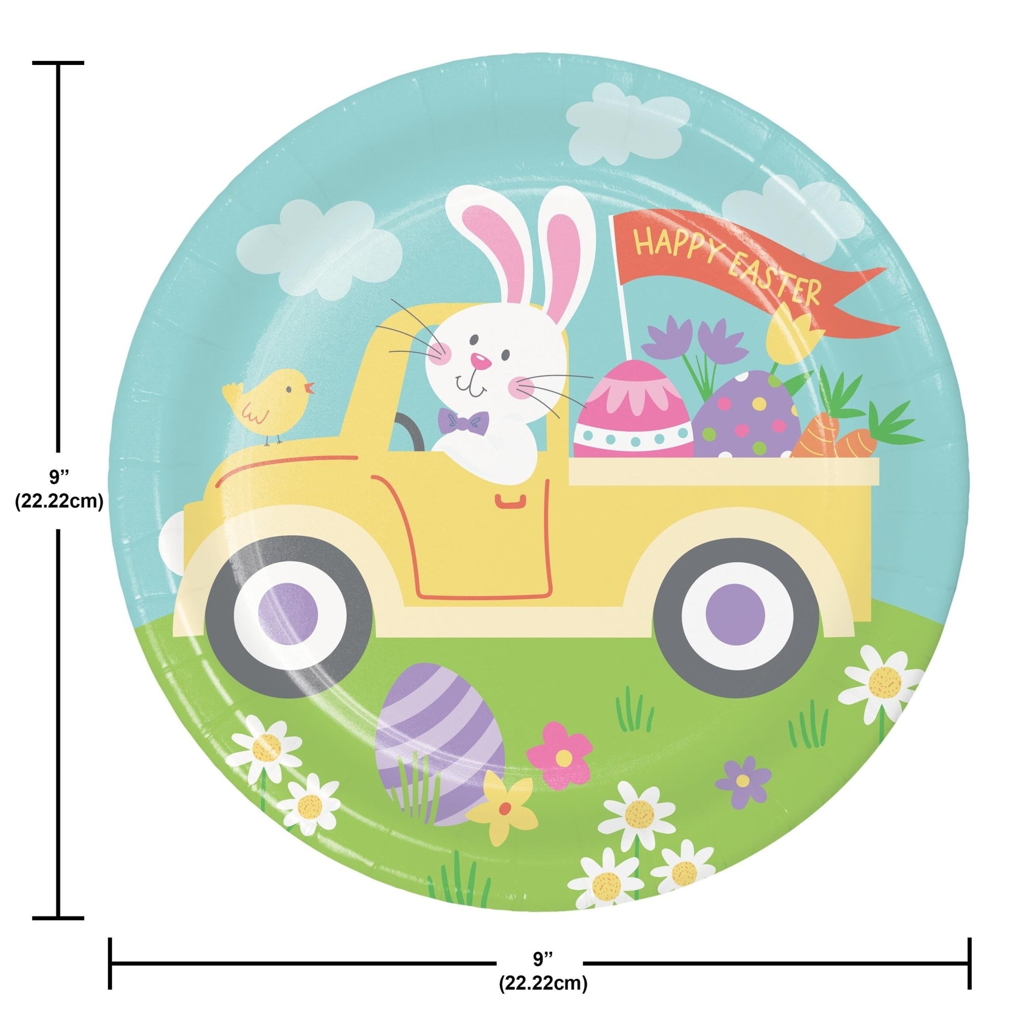 Hoppy Easter Bunny Party Plates - Stesha Party