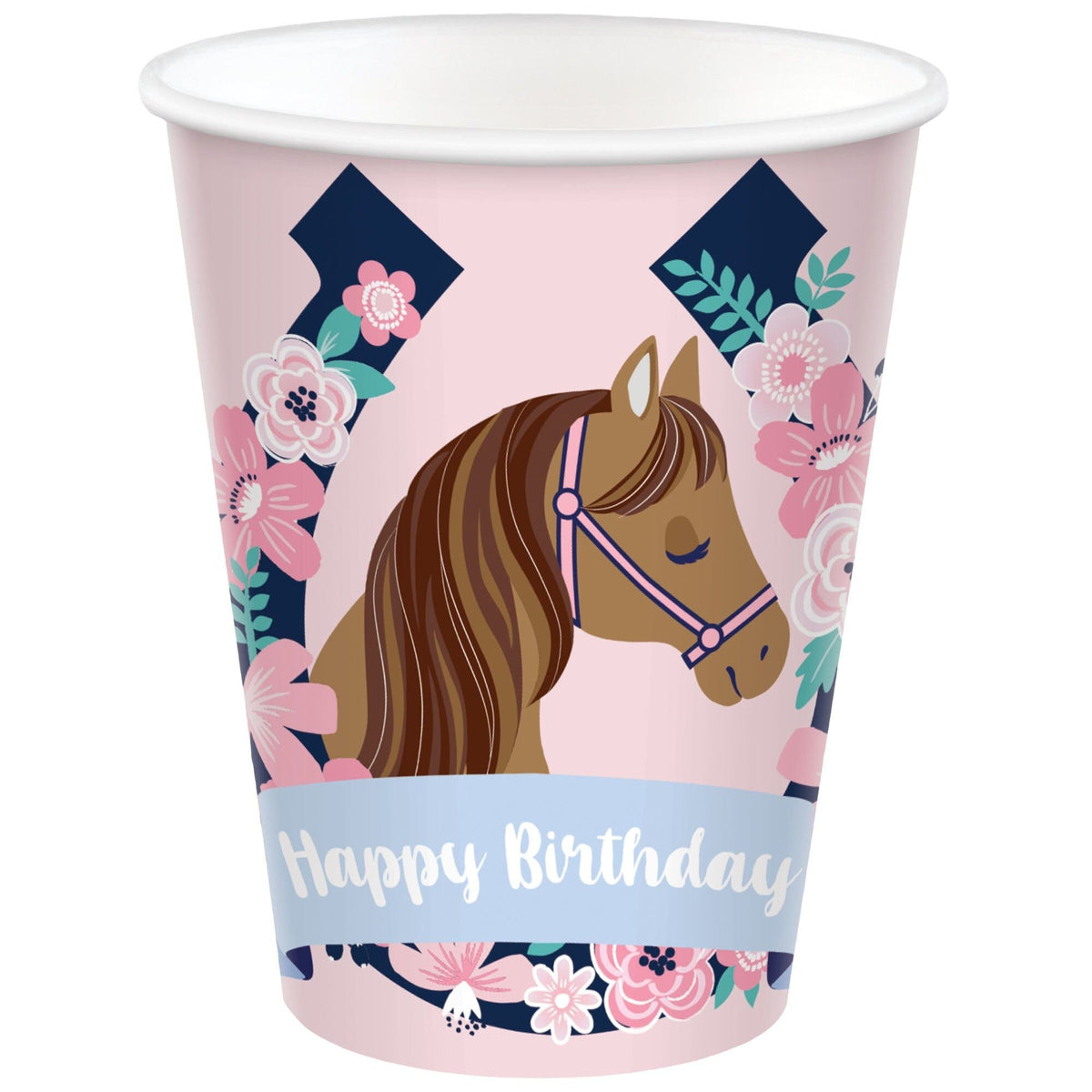 Horse Birthday Party Cups - Stesha Party