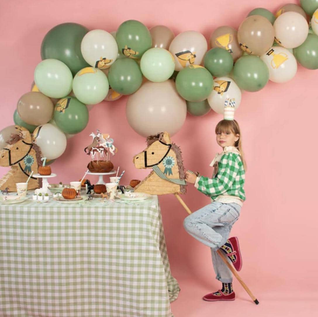 Horse Party Cake Toppers - Stesha Party