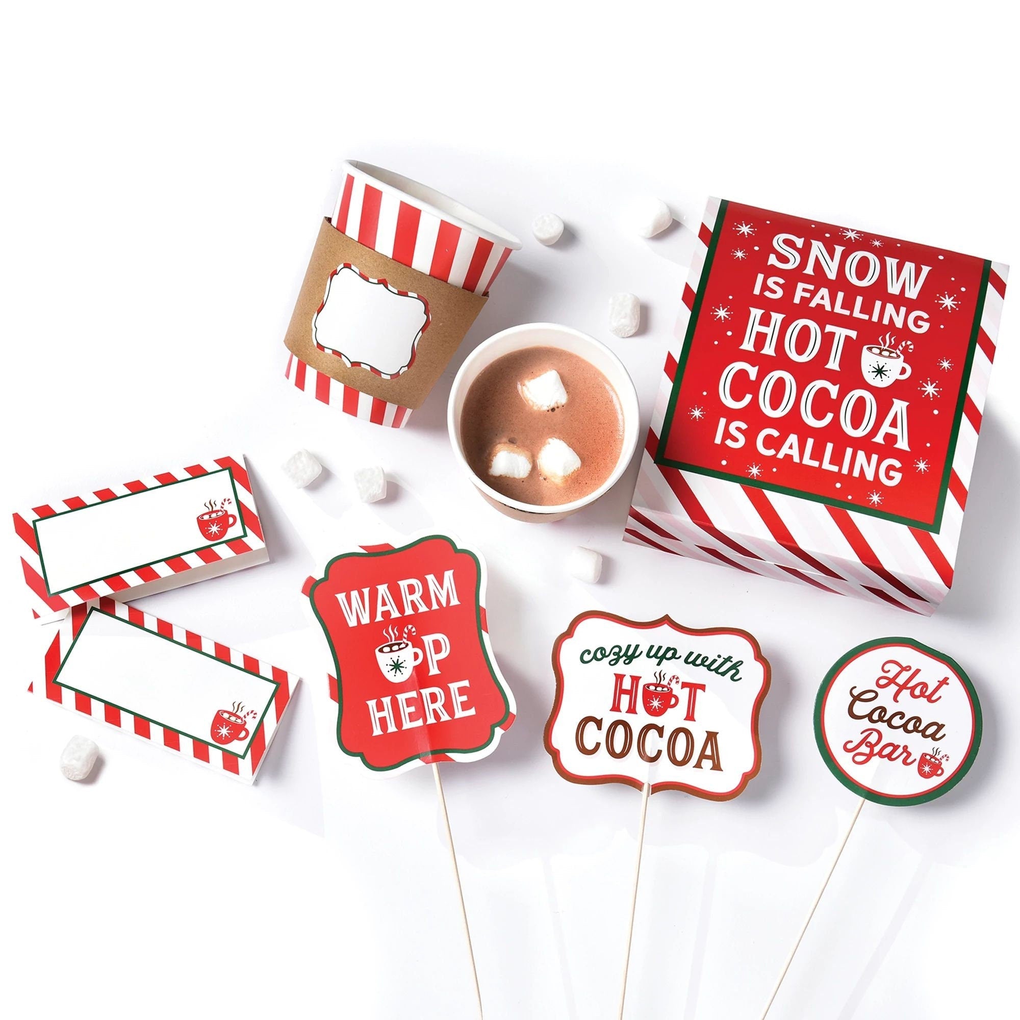 Hot Cocoa Bar Accessory Kit - Stesha Party