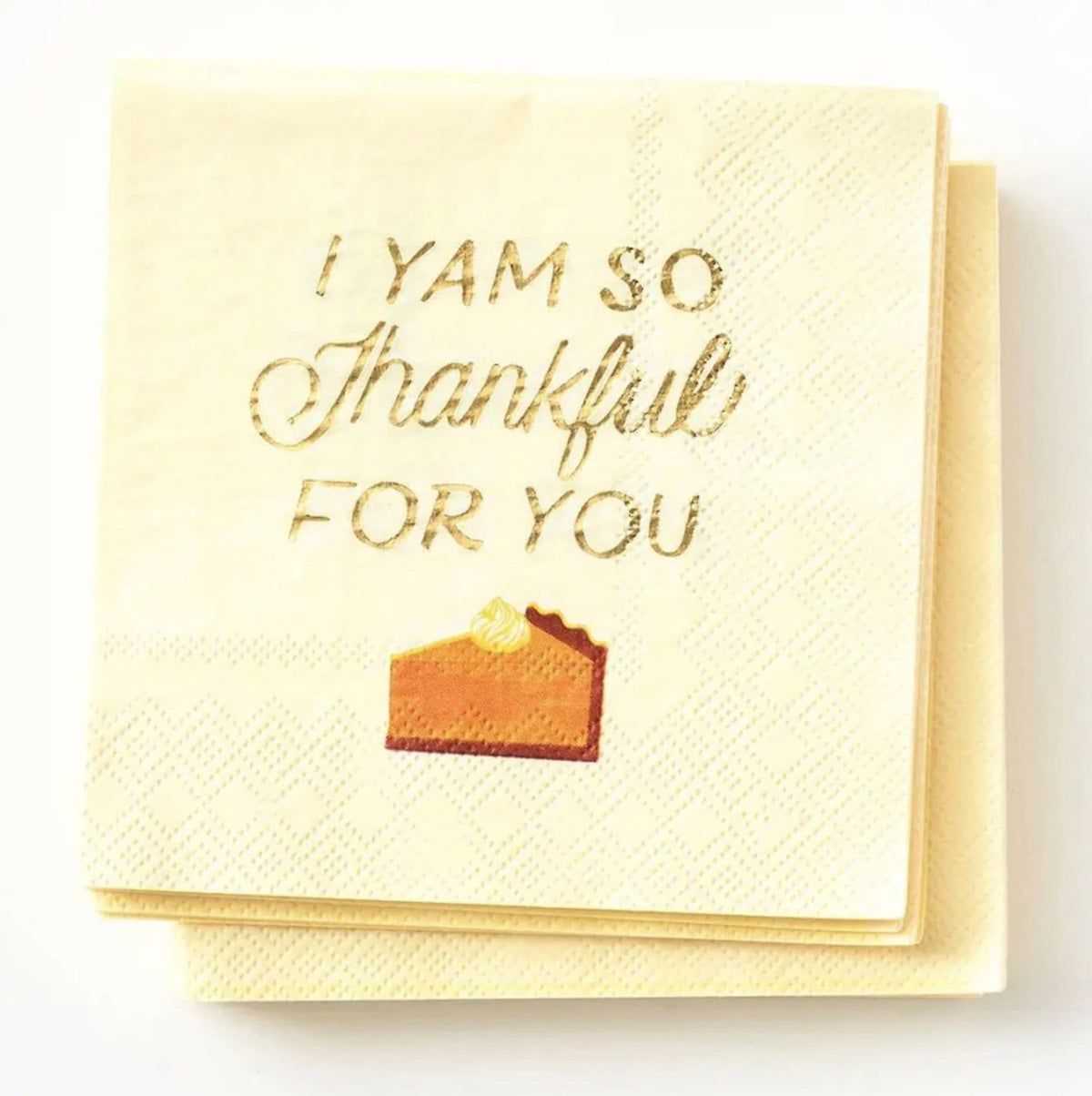 I Yam So Thankful Napkins - Stesha Party