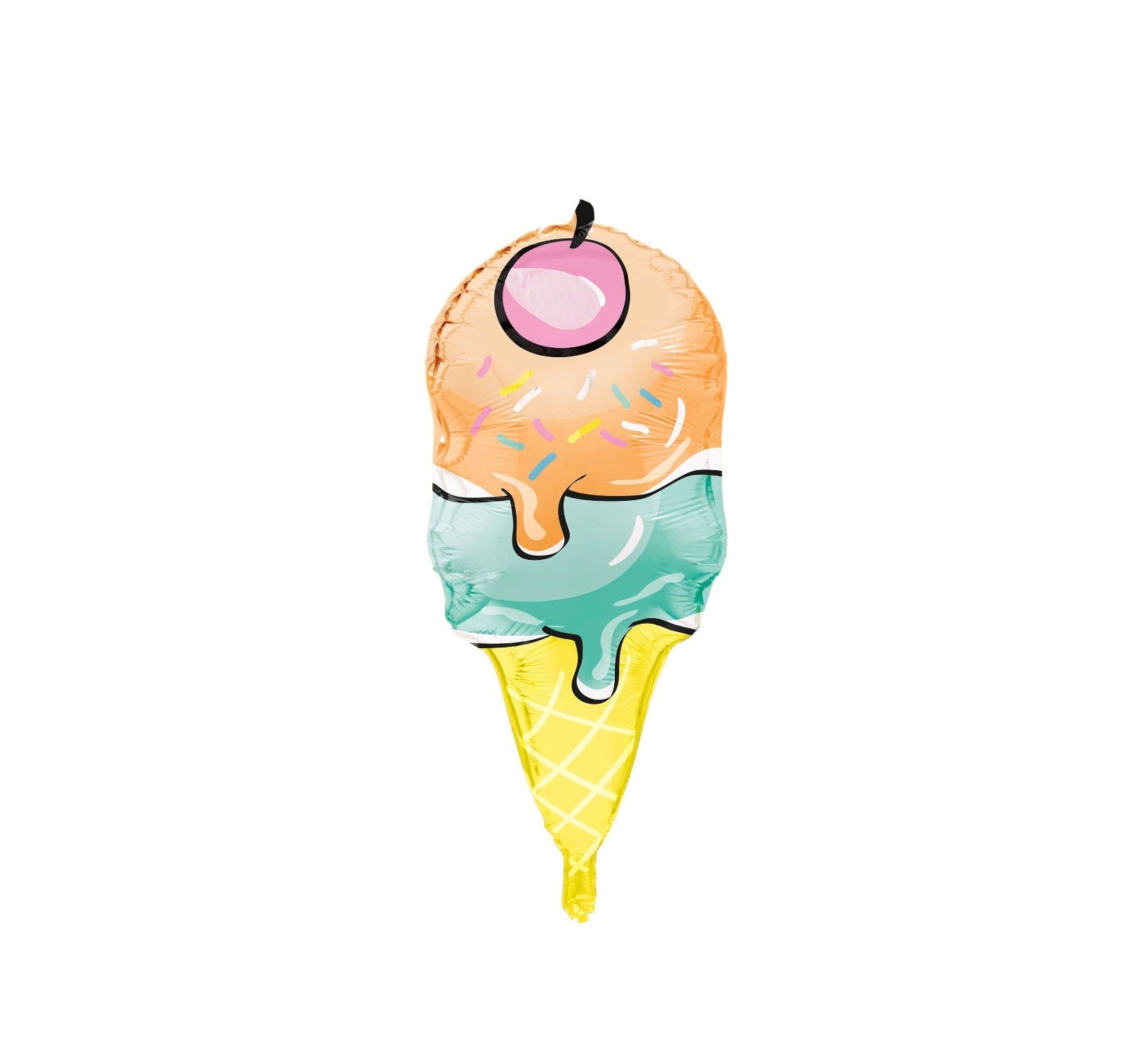 Ice Cream Cone Balloon 23" - Stesha Party