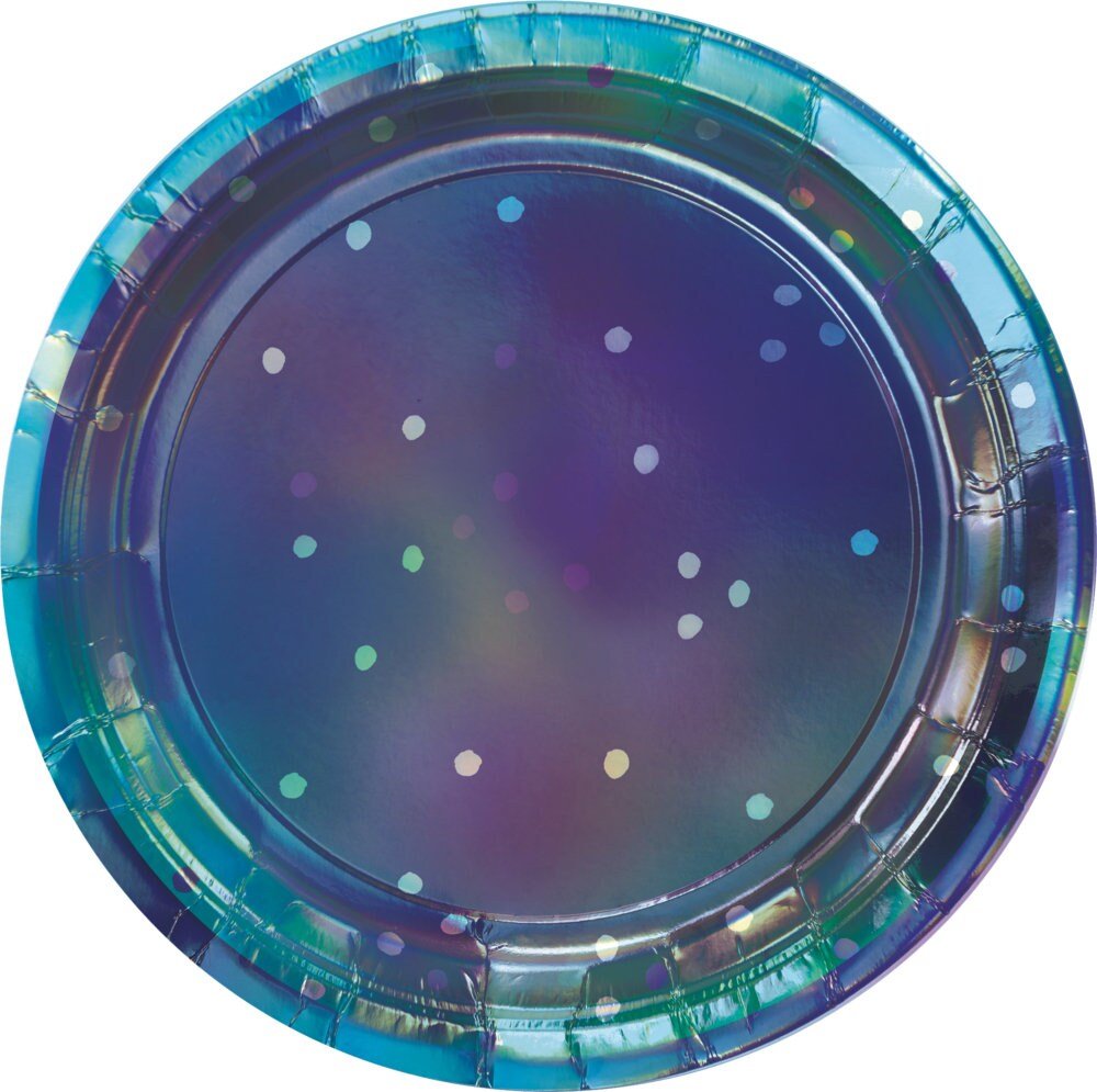 Iridescent Galaxy Plates - Stesha Party