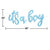 It's A Boy Balloon Banner - Stesha Party