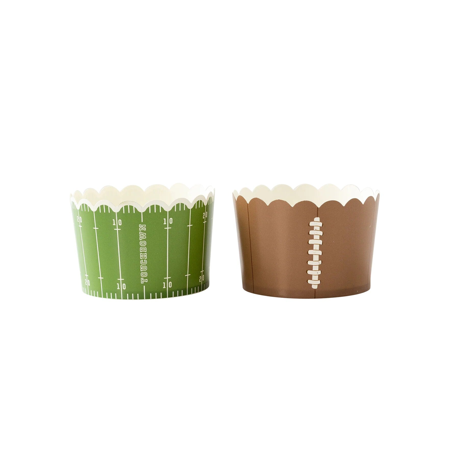 Jumbo Football Baking Cups - Stesha Party