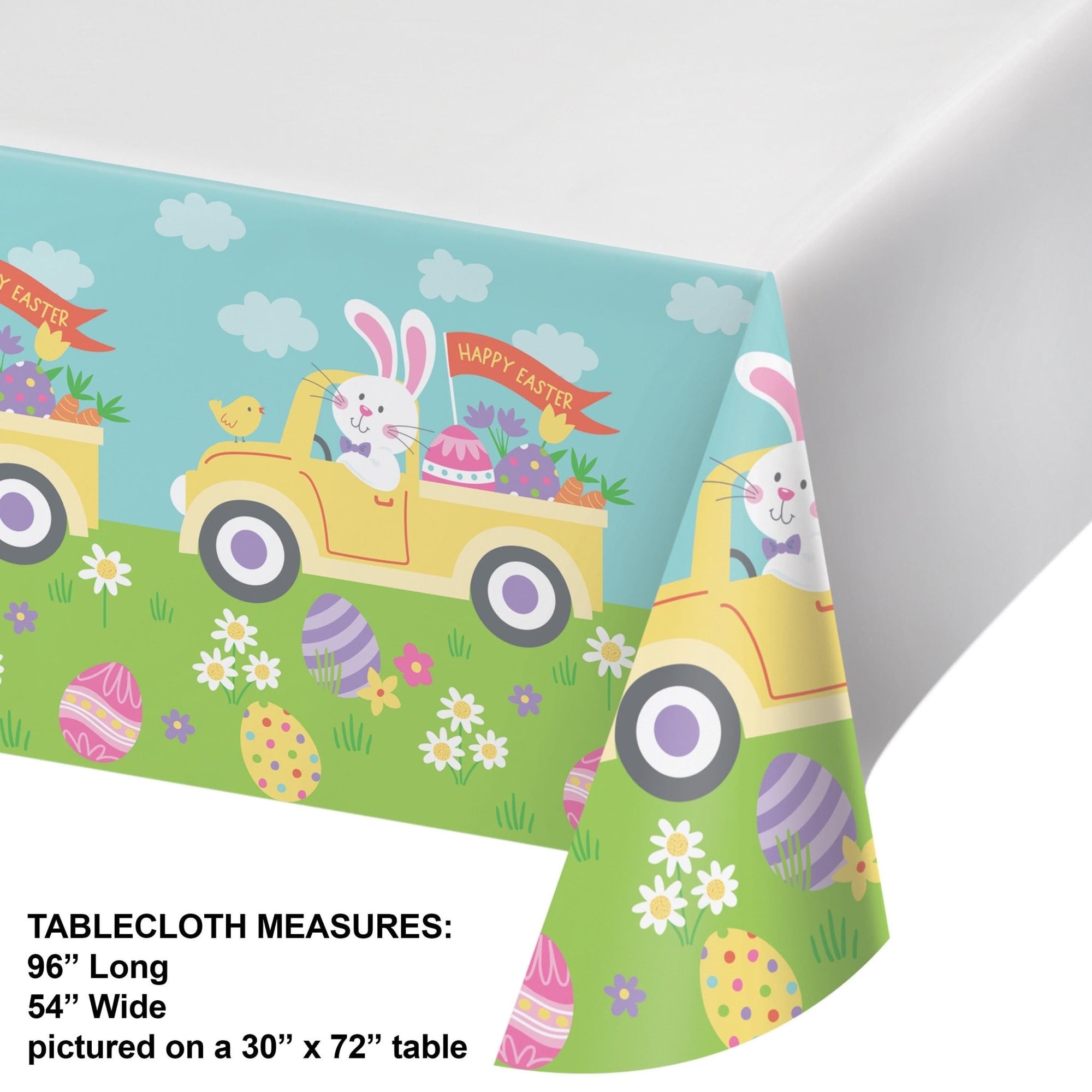 Kid Easter Bunny Tablecloth - Stesha Party