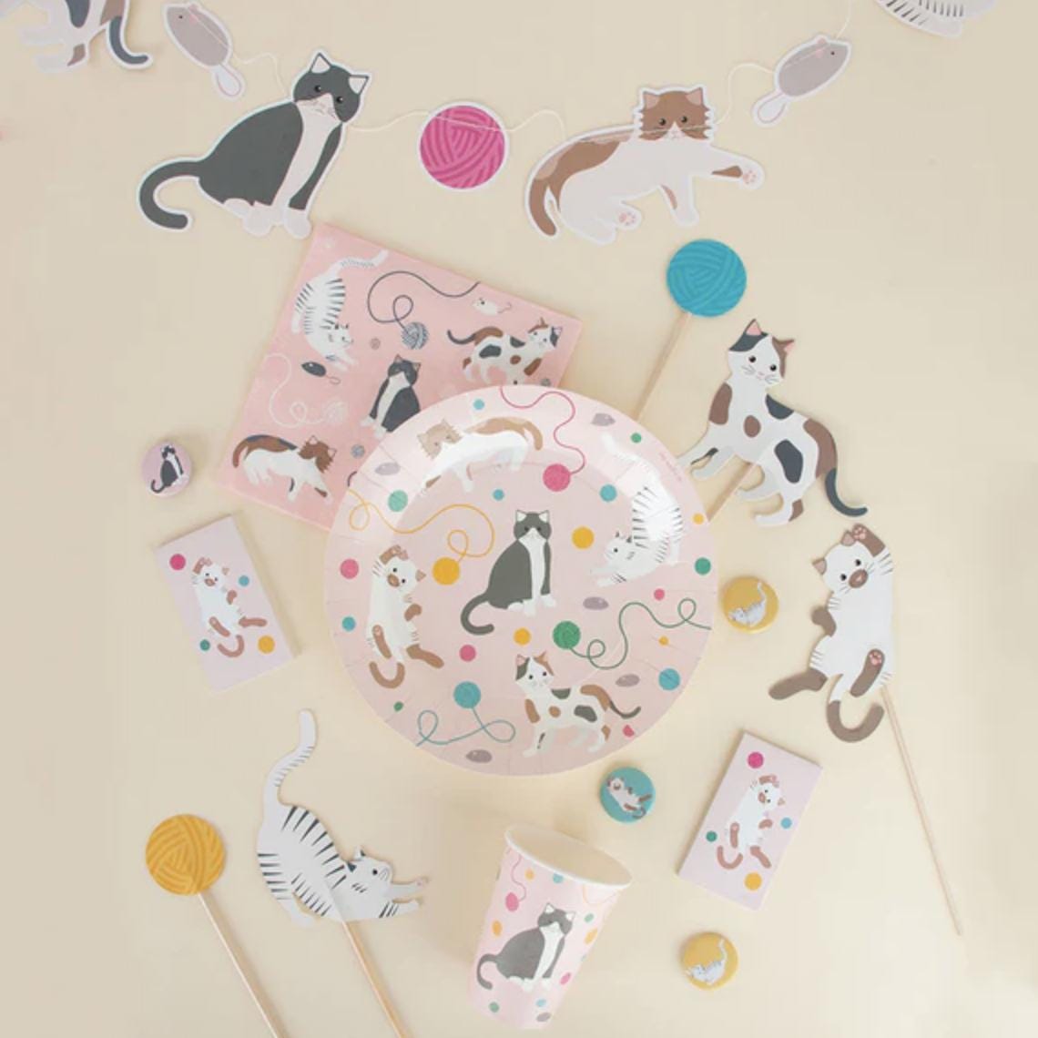 Kitten Cake Toppers - Stesha Party