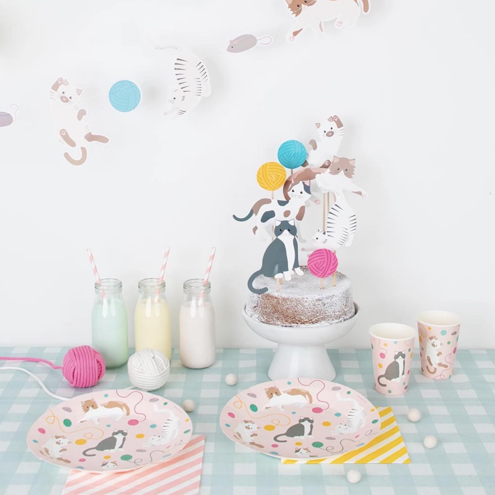 Kitten Cake Toppers - Stesha Party