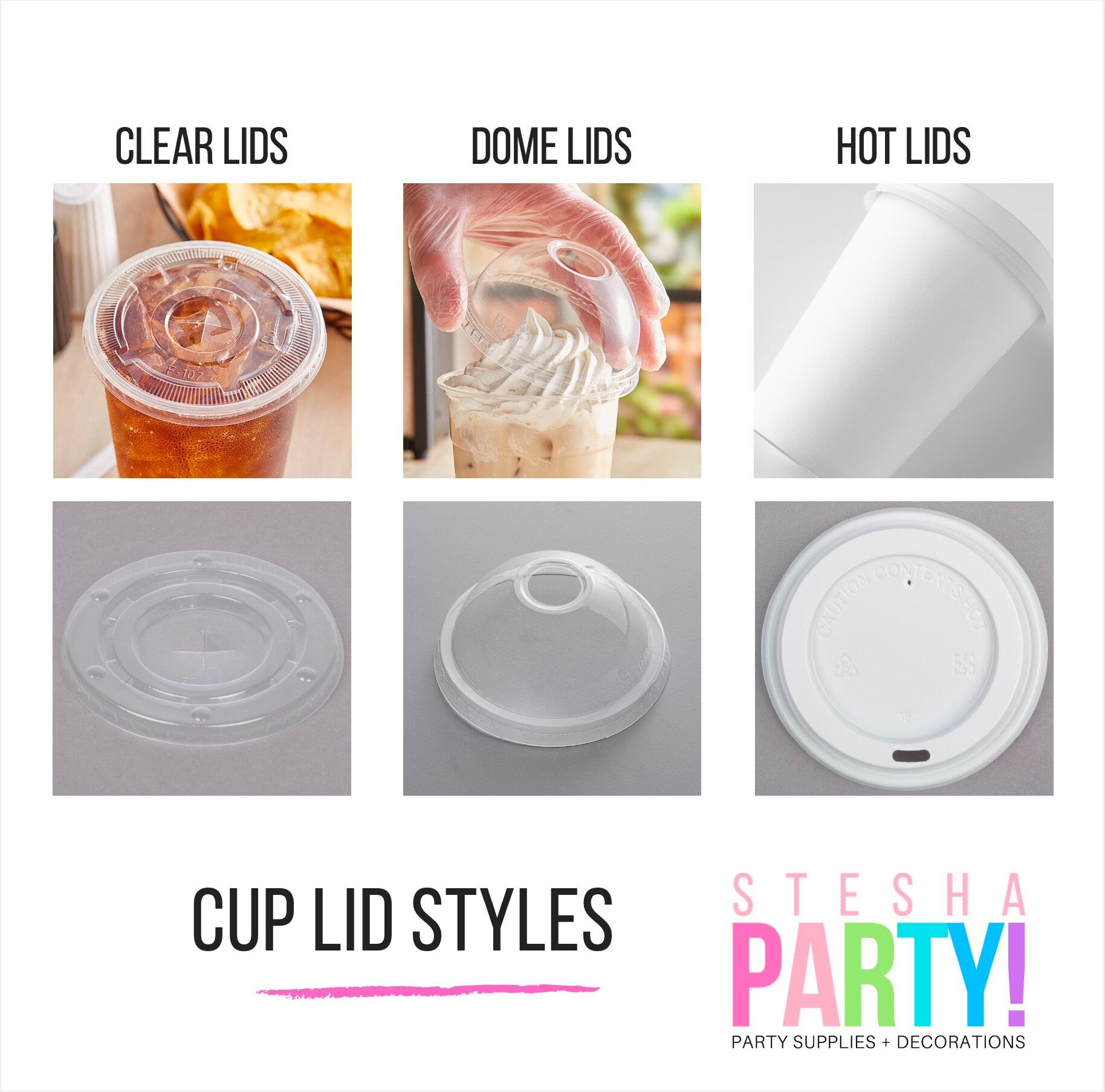 Kitten Face Party Cups - Stesha Party