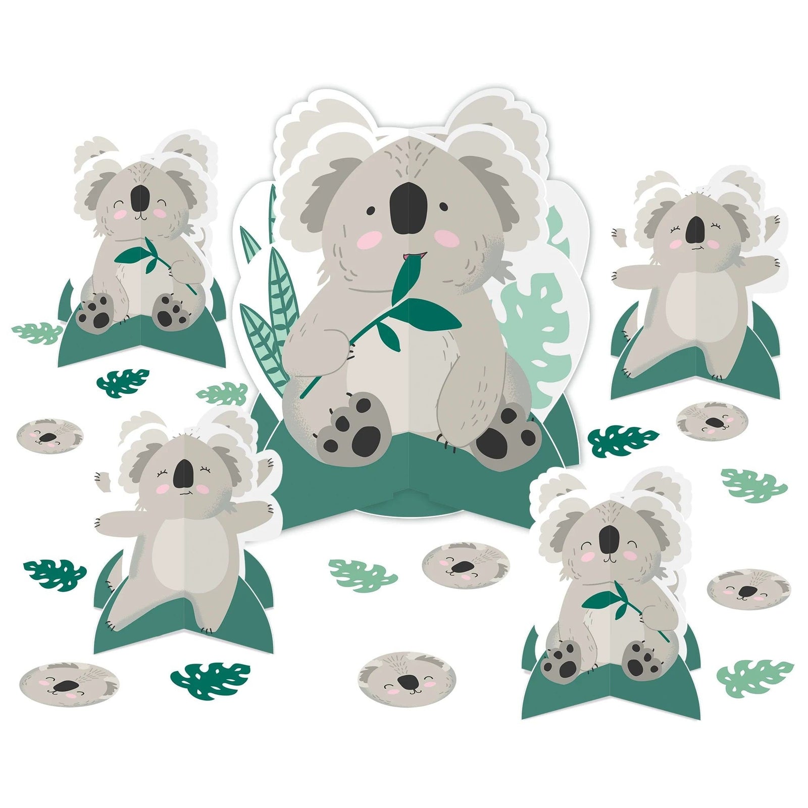 Koala Party Centerpiece Kit 7ct - Stesha Party