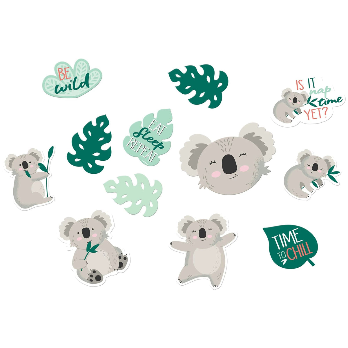 Koala Party Cutout Decorations 12ct - Stesha Party