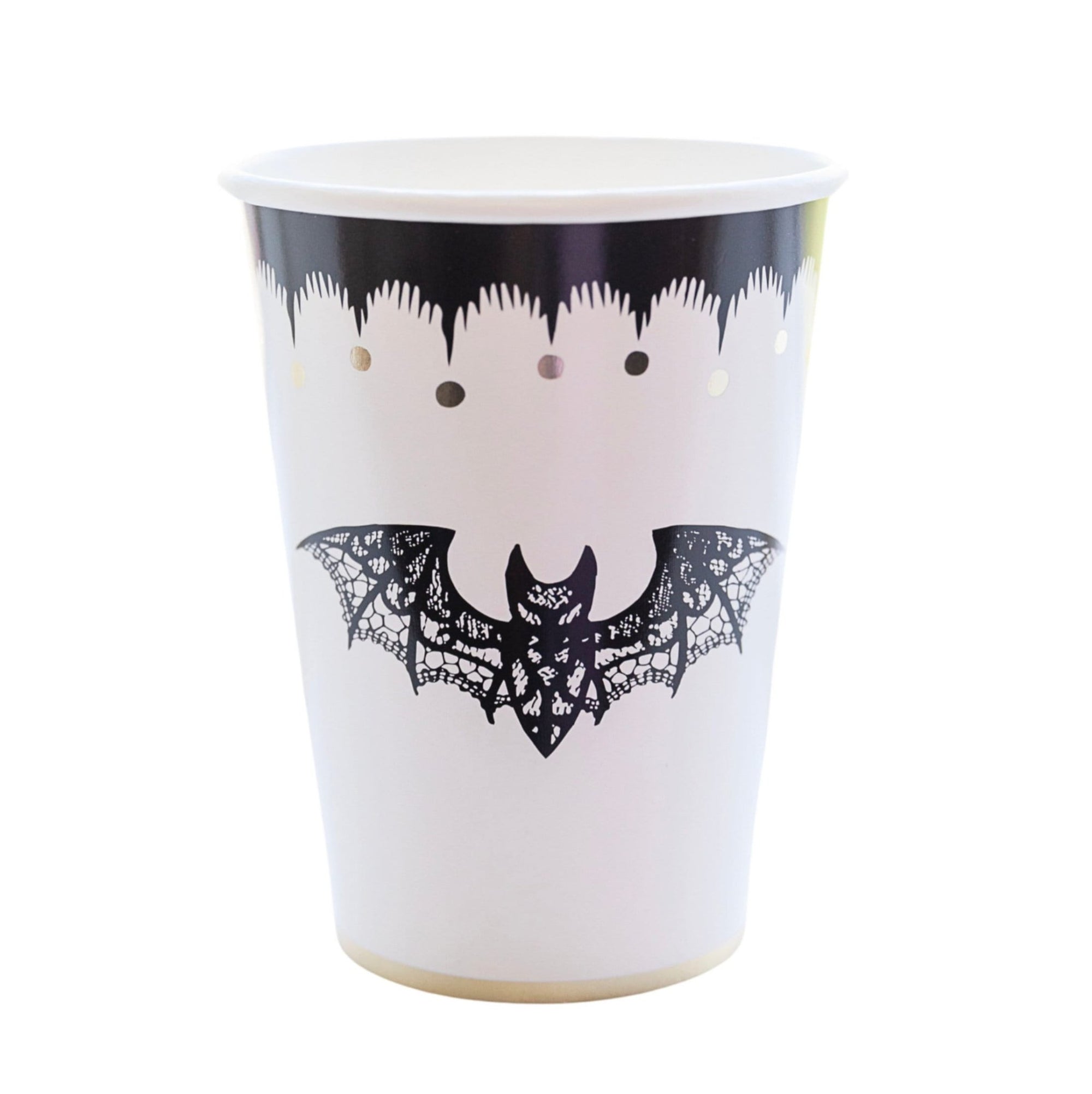 Lacy Bat Cups - Stesha Party