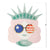 Lady Liberty Paper Plates - Stesha Party