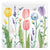 Large Tulip Paper Plates - Stesha Party