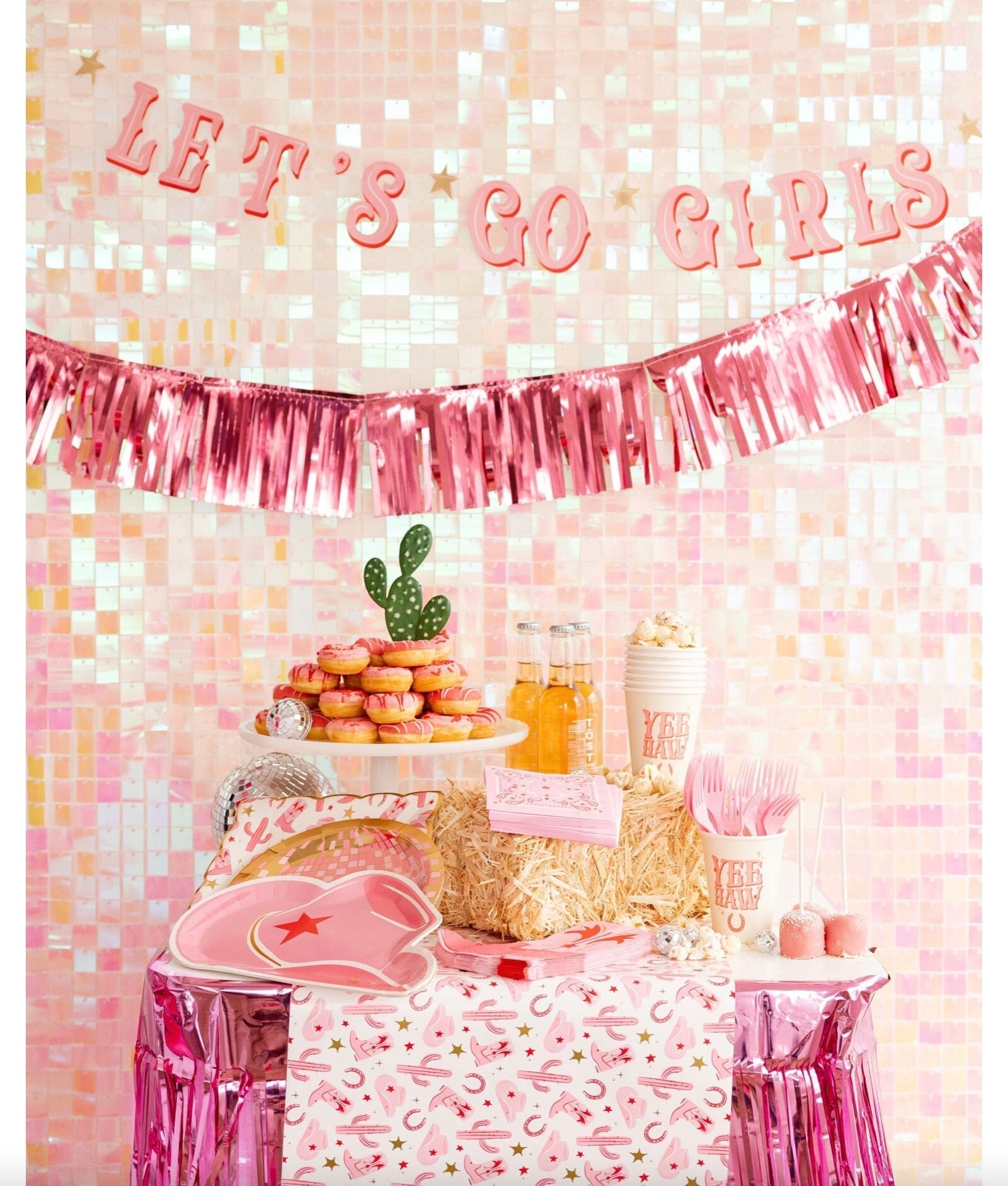 Let's Go Girls Banner Set - Stesha Party