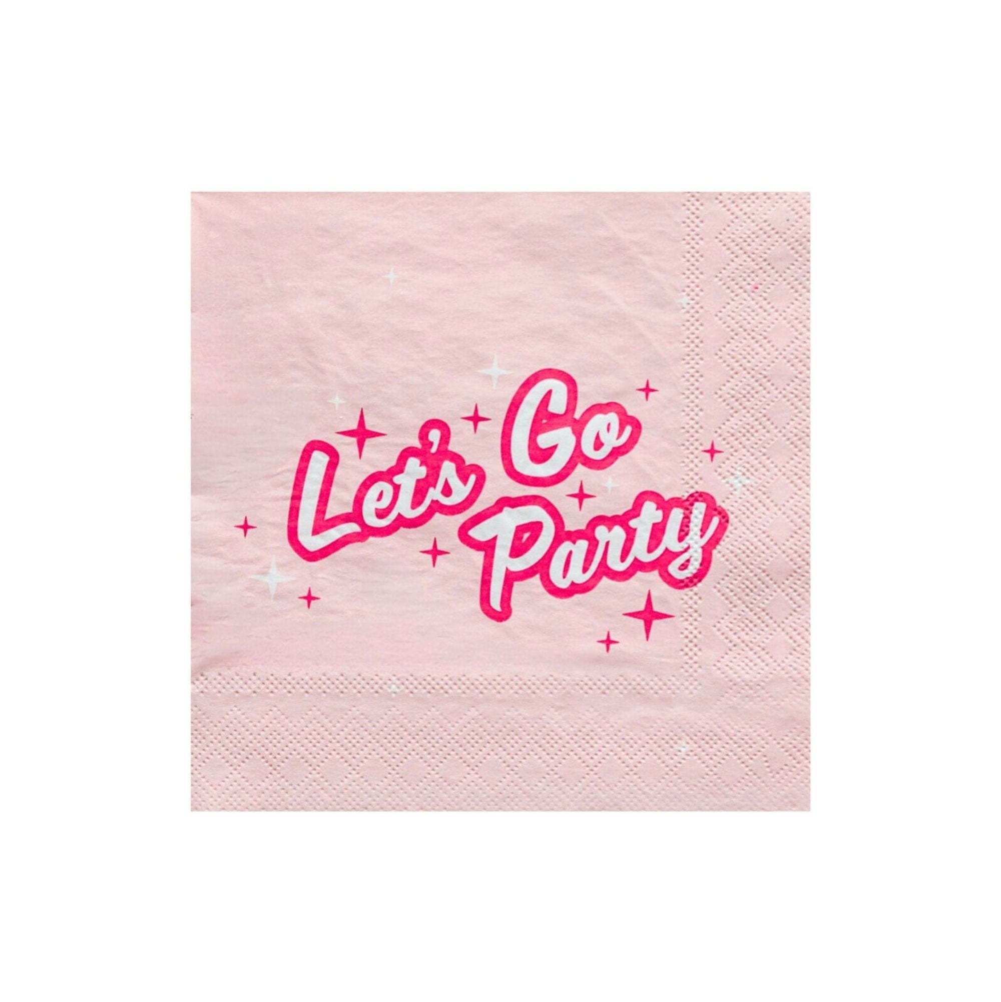 Let's Go Party Napkins - Stesha Party