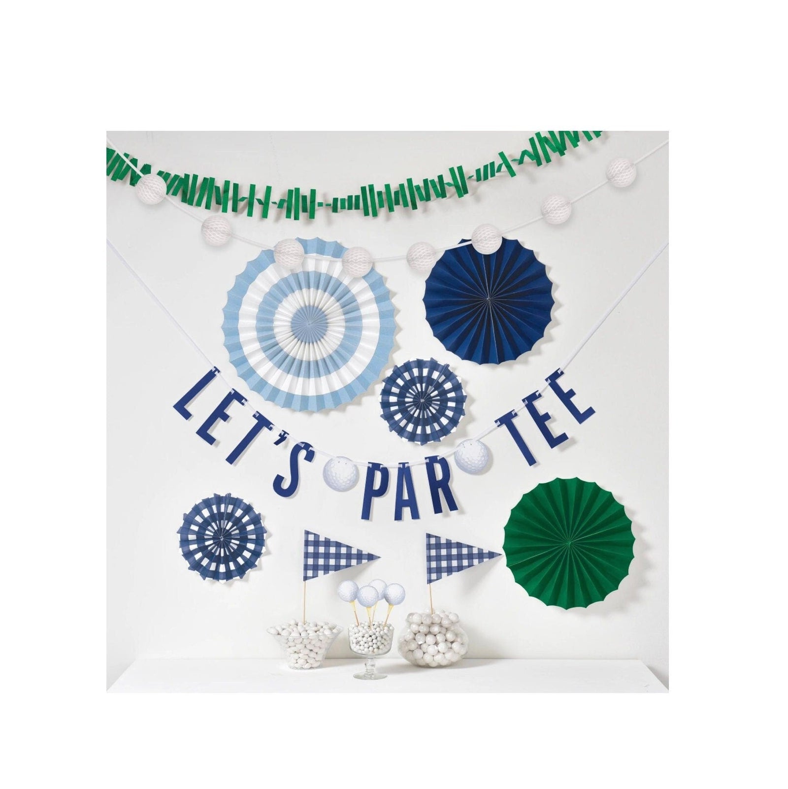 Let's Par Tee Party Decoration Kit - Stesha Party