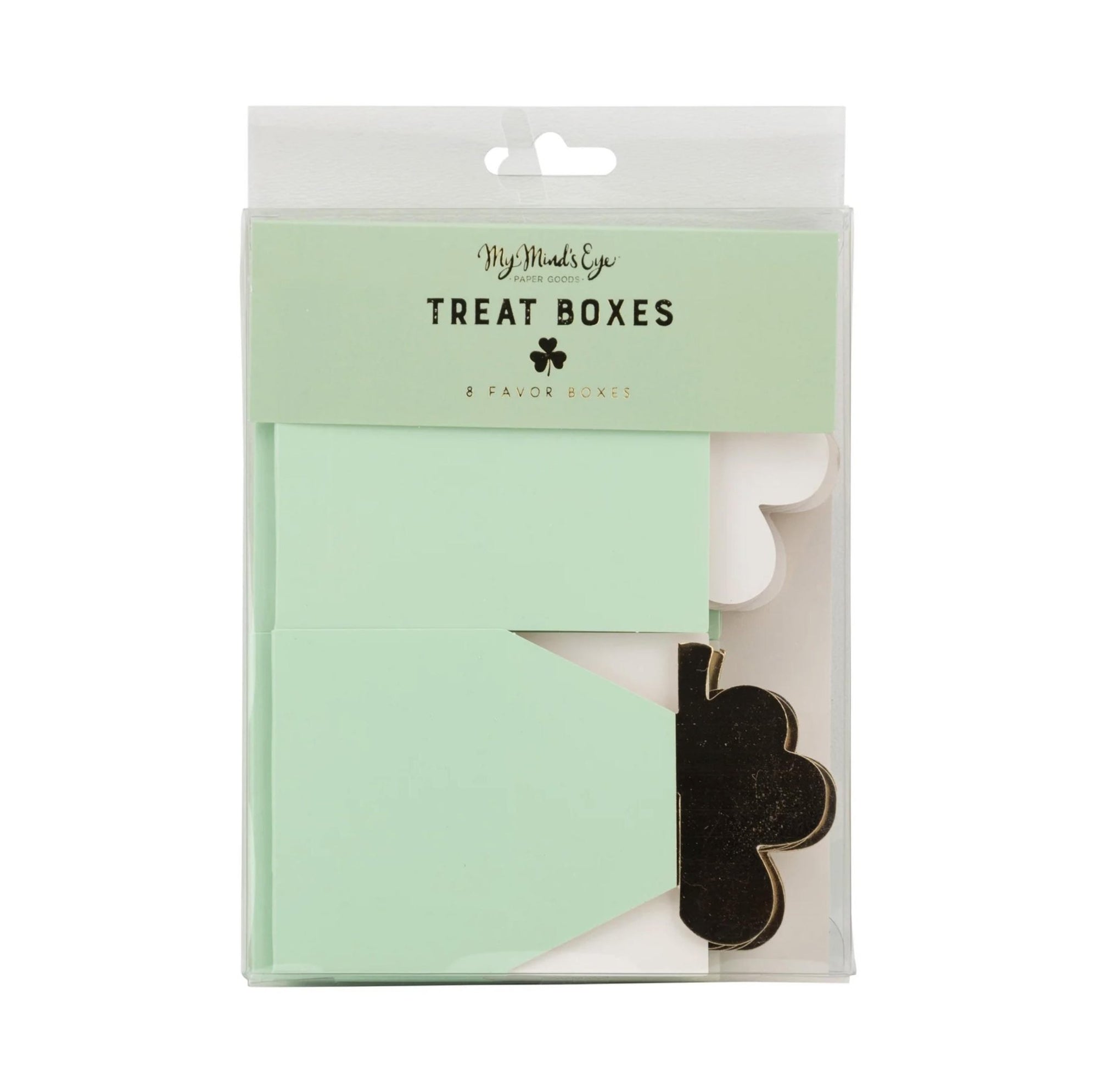 Lucky Shamrock Favor Boxes - Stesha Party