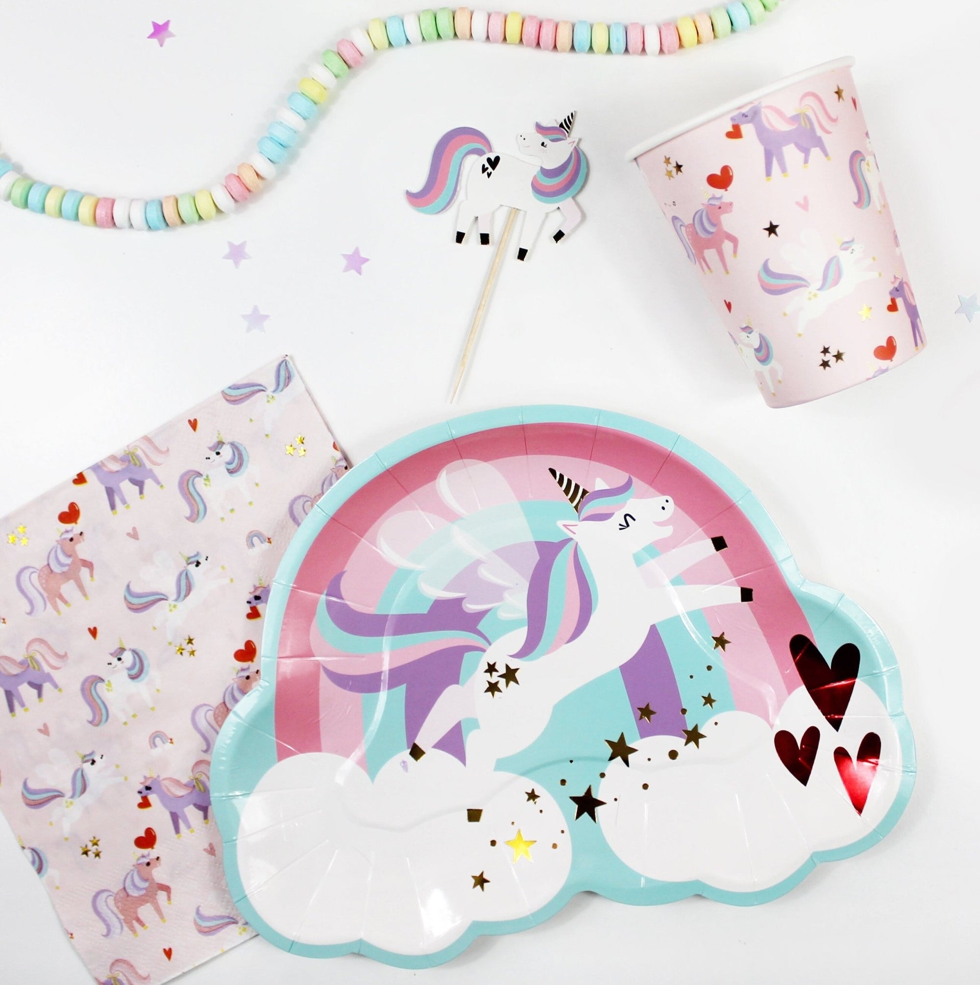 Magical Unicorn Party Cups - Stesha Party