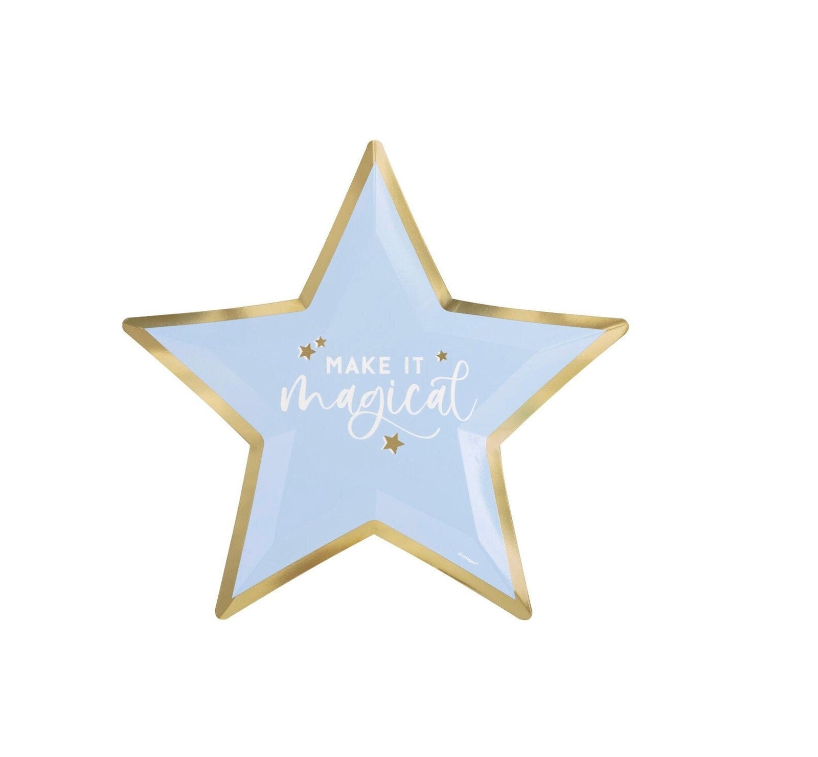 Make it Magical Star Plates 8ct - Stesha Party