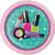 Makeup Party 9" Plates 8ct - Stesha Party