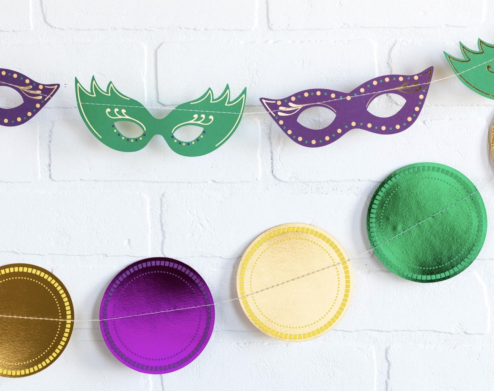 Masquerade Mask Banner - Stesha Party