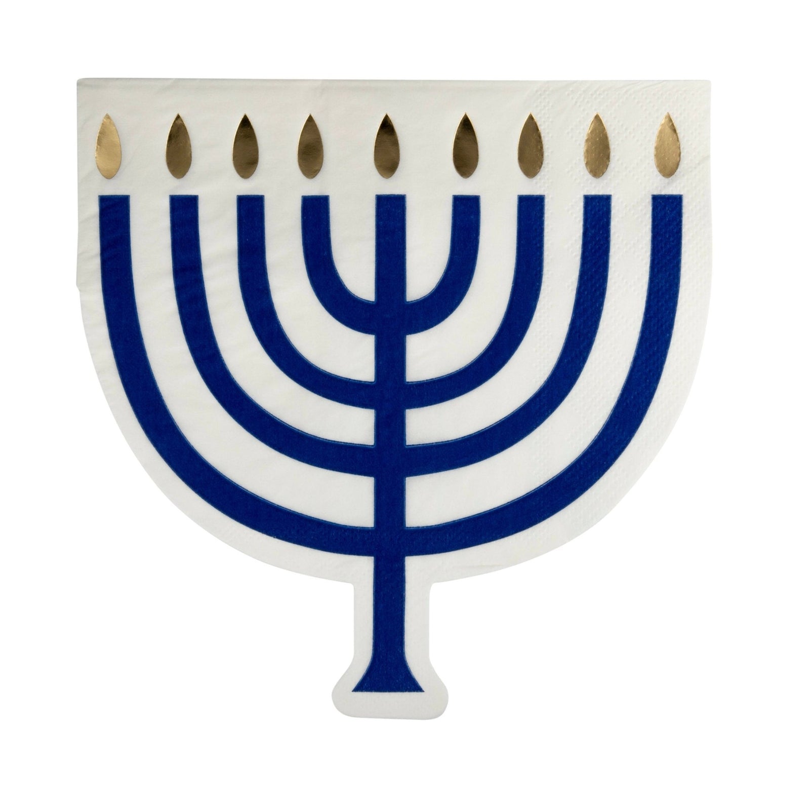 Menorah Shaped Party Napkins - Stesha Party