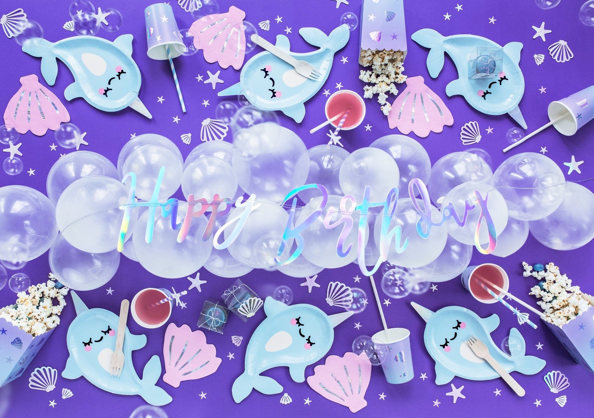 Mermaid Party Confetti - Stesha Party