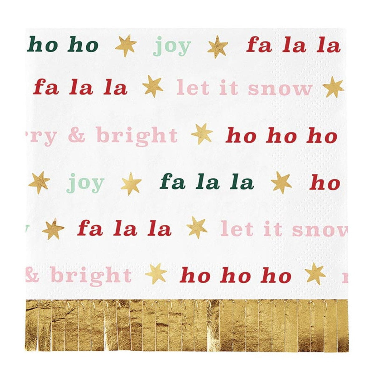 Merry &amp; Bright Napkins - Stesha Party