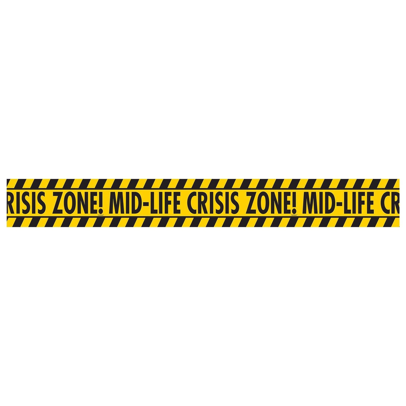 Mid Life Crisis Caution Tape - Stesha Party