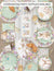 Mint Green Gingham Felt - Lined Plastic Table Cover 54" x 84" - Stesha Party