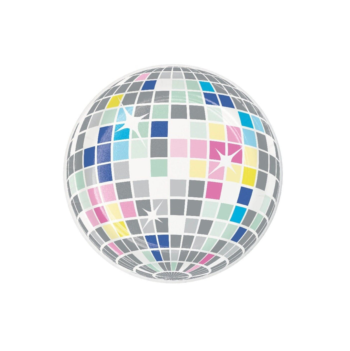 Mirror Ball Party Plates - Stesha Party