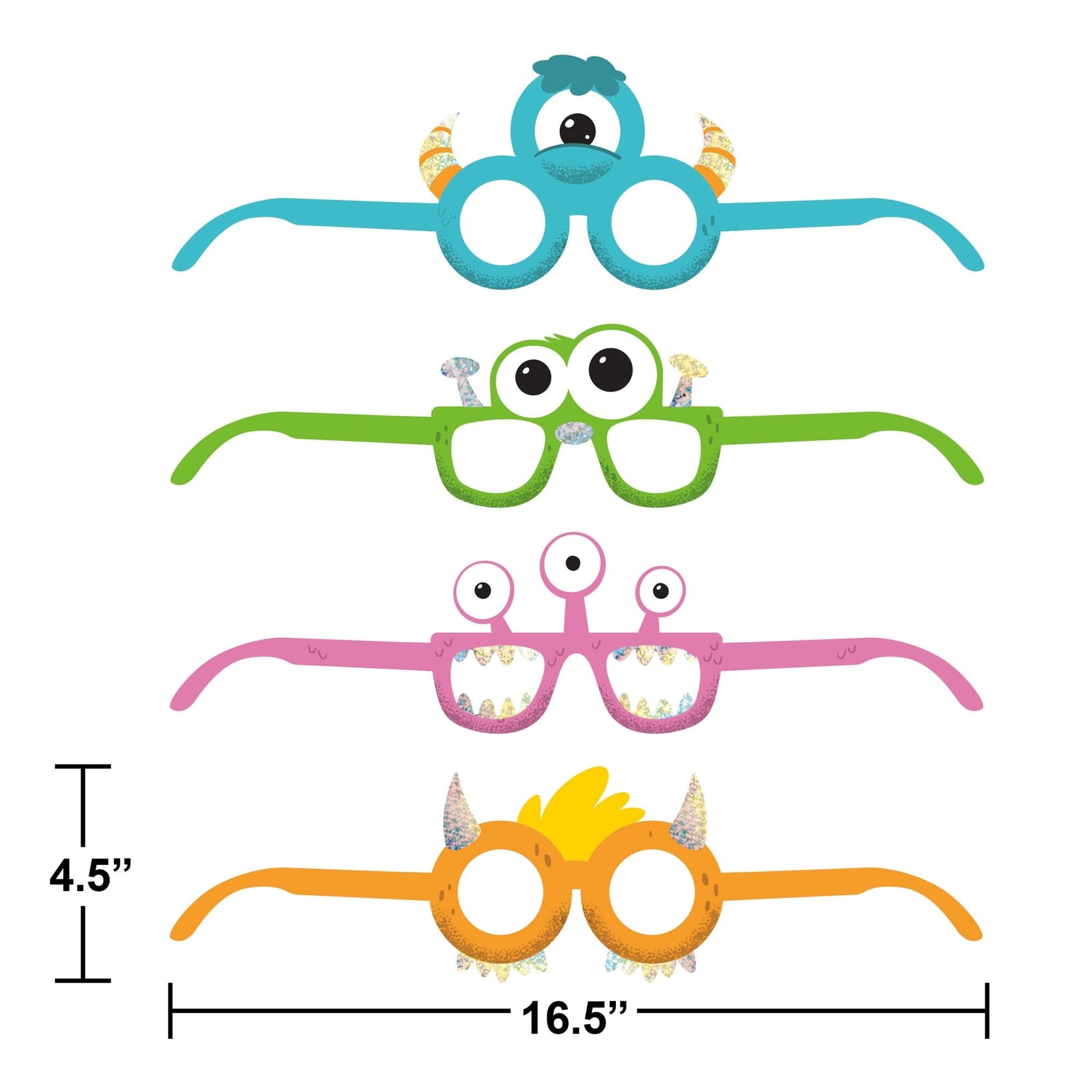 Monster Glasses Party Favors - Stesha Party