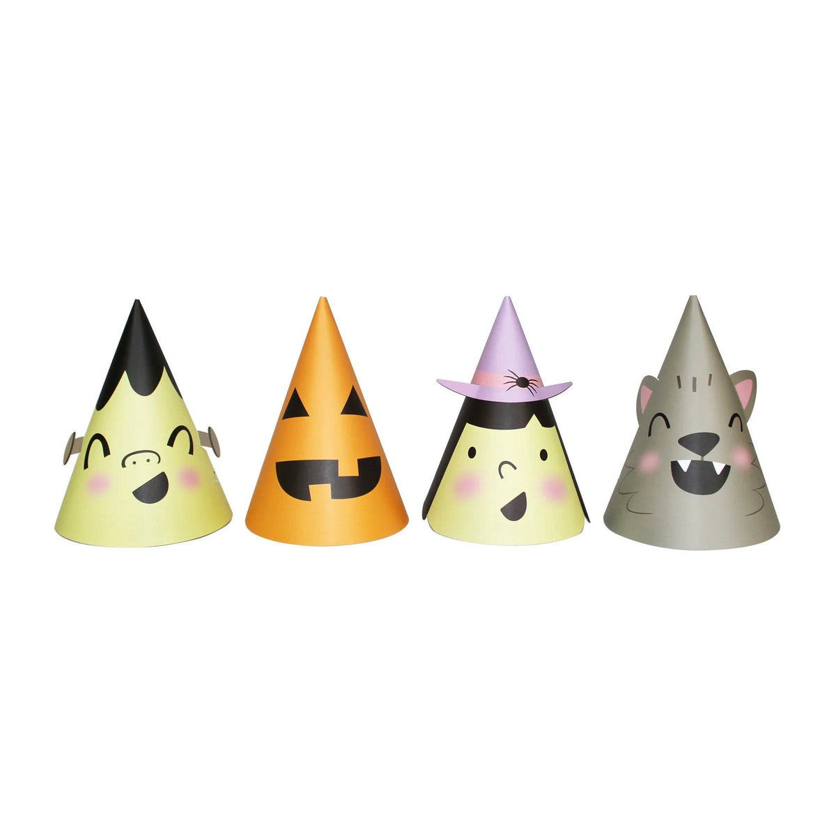 Monster Mash Party Hats 12ct - Stesha Party