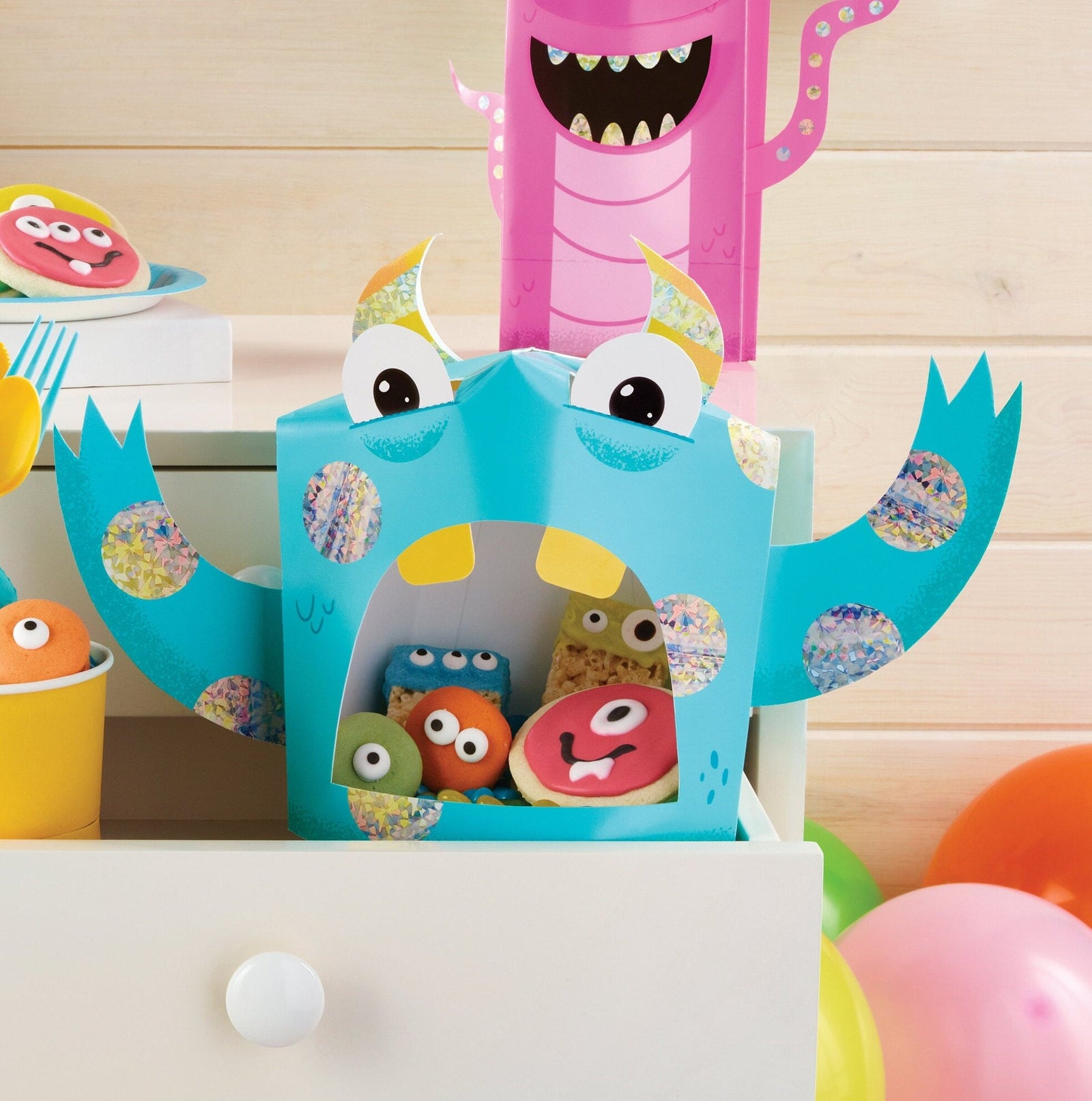 Monster Party Centerpiece - Stesha Party