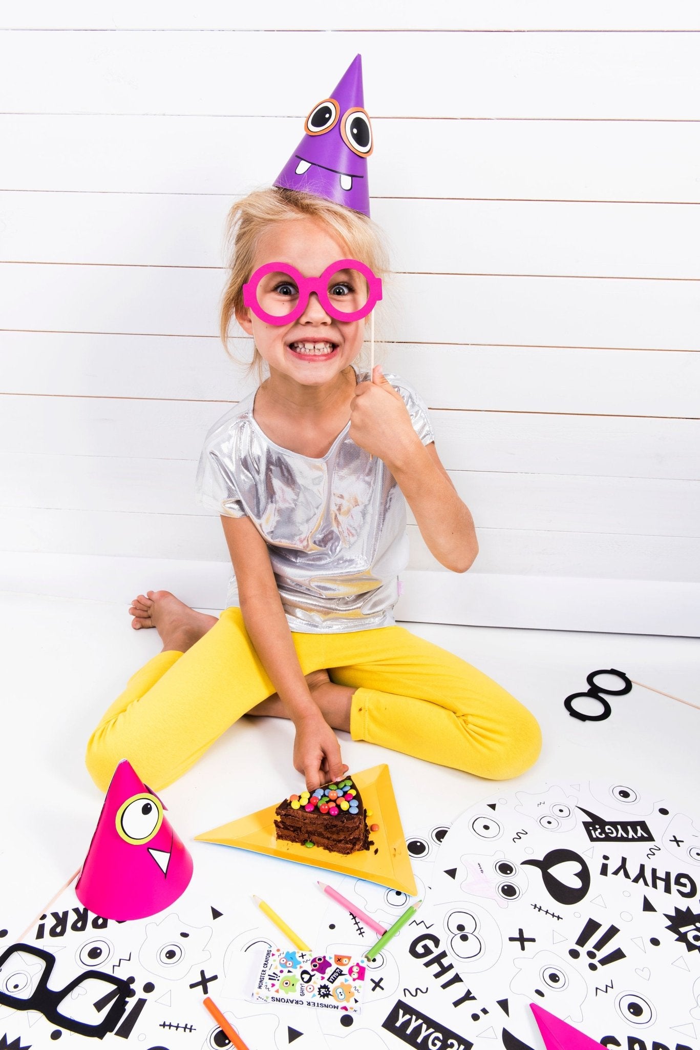 Monster Party Hats - Stesha Party