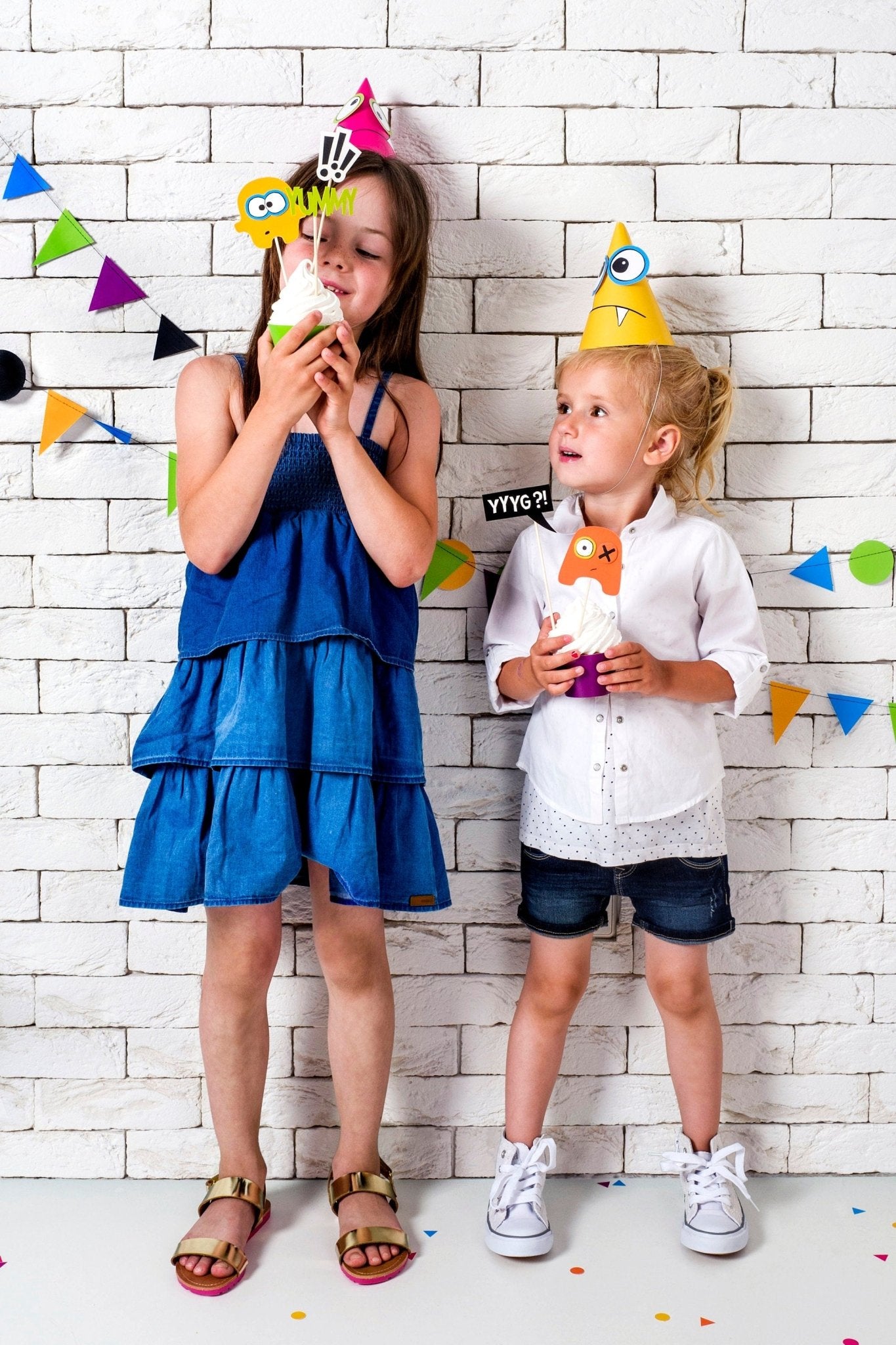 Monster Party Hats - Stesha Party