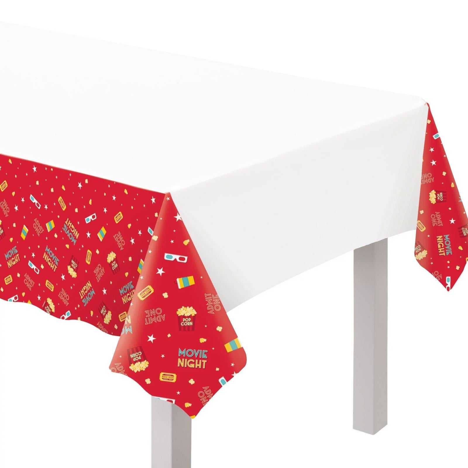 Movie Theme Plastic Table Cover - Stesha Party