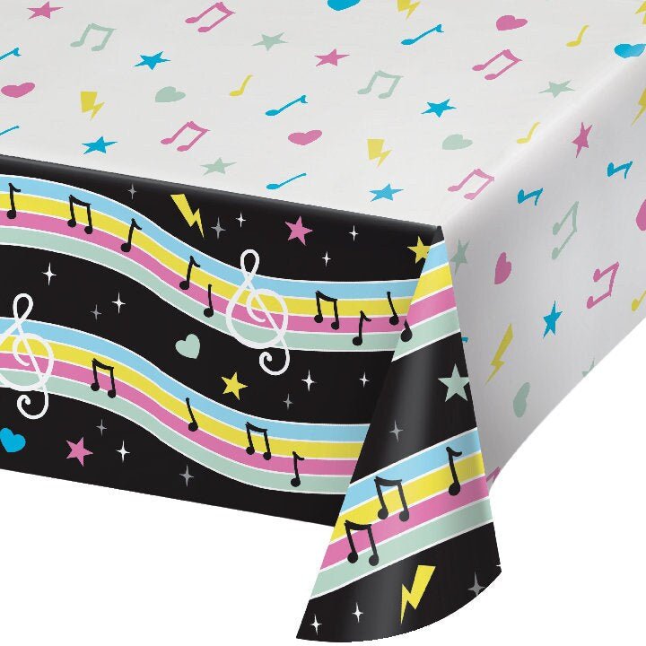 Music Party Tablecloth - Stesha Party