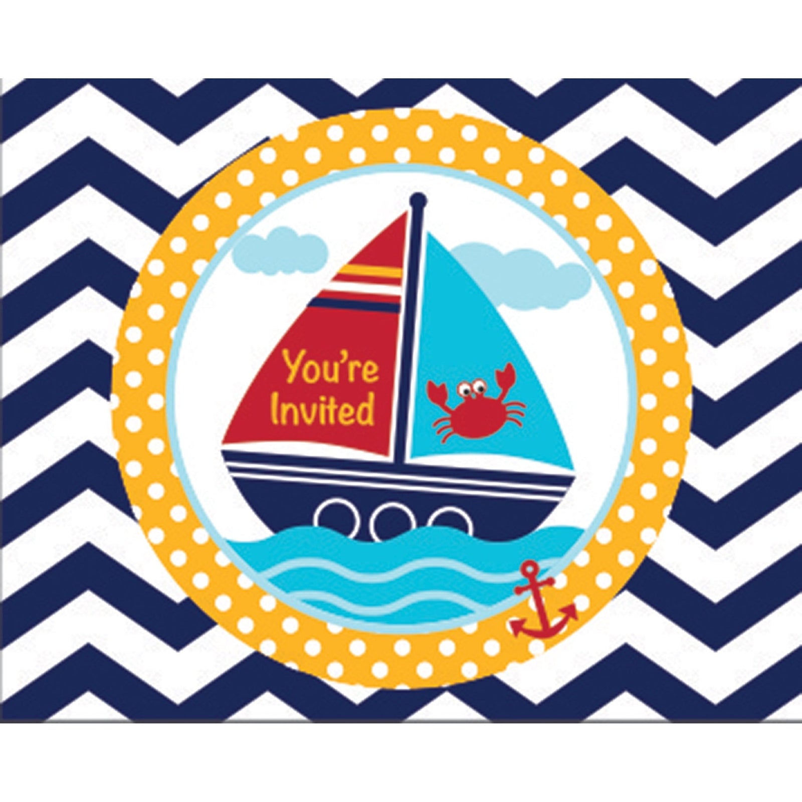 Nautical Themed Party Invitations - Stesha Party